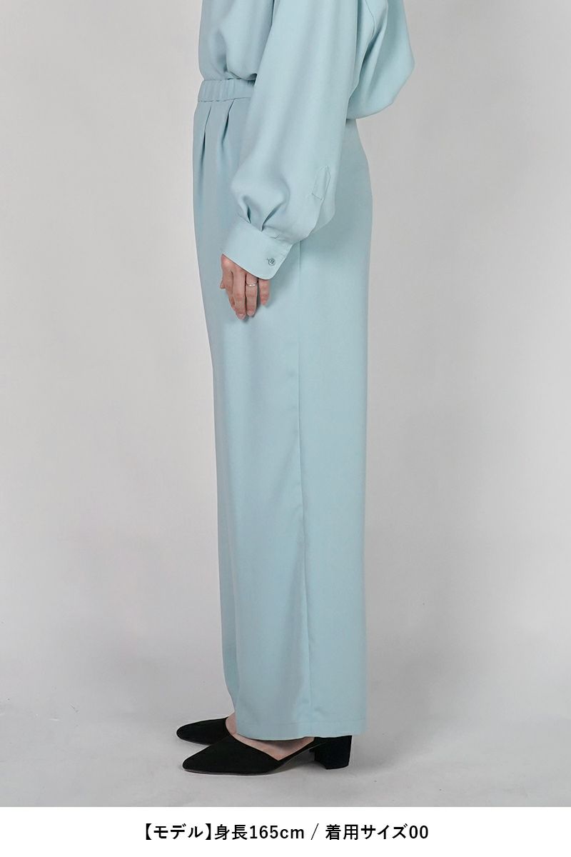 Graphpaper(グラフペーパー) Satin Easy Wide Pants サテンイージーワイドパンツ GL261-40075C