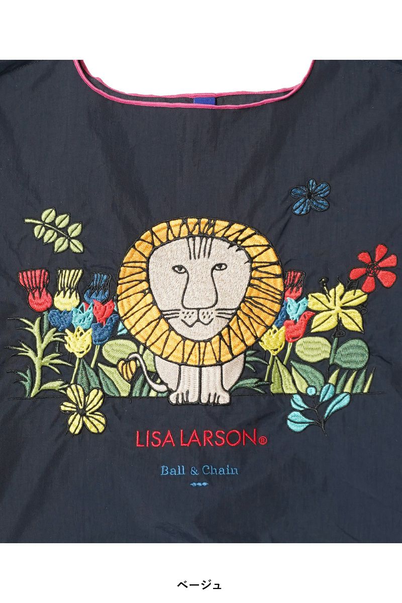  Ball & Chain(ボールアンドチェーン) > Ball & Chain(ボールアンドチェーン) LISA LARSO LION(M) リサラーソンライオン(M) ショッピングバック トートバッグ 357004