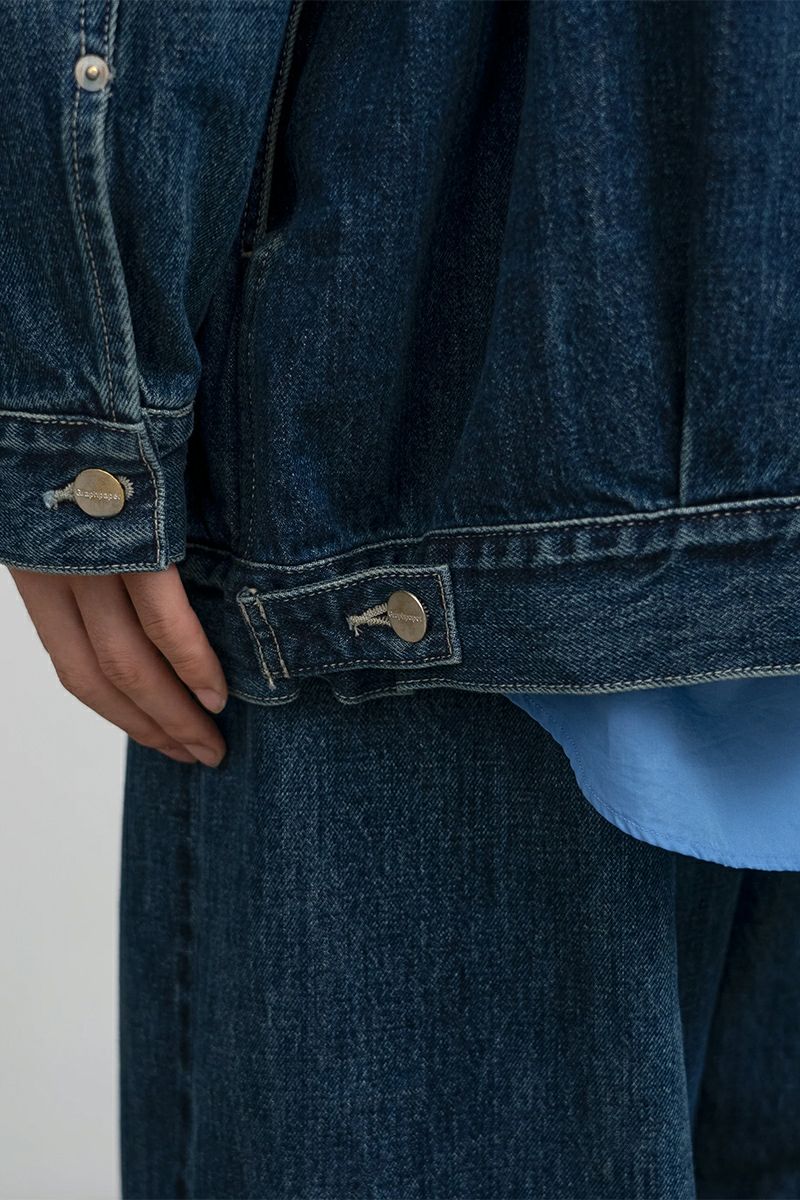 Graphpaper(グラフペーパー) Selvage Denim Jacket -DARK FADE- セルヴィッチデニムジャケット ダークフェイド GU261-20054DB