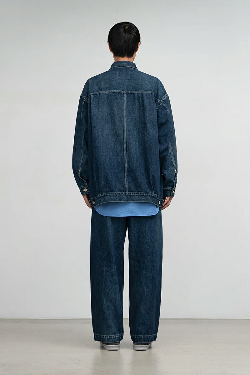 Graphpaper(グラフペーパー) Selvage Denim Jacket -DARK FADE- セルヴィッチデニムジャケット ダークフェイド GU261-20054DB
