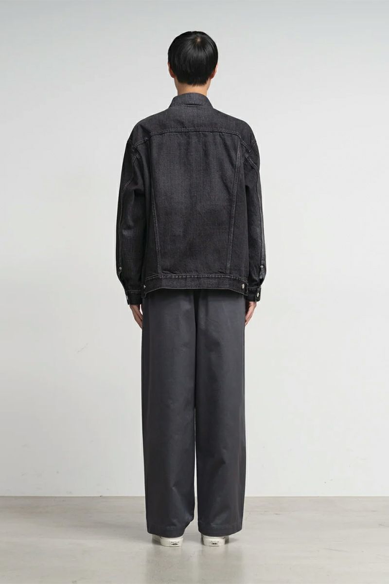 Graphpaper(グラフペーパー) Selvage Denim Trucker Jacket -DARK FADE- セルヴィッチデニムトラッカージャケット ダークフェイド GU261-20055DB