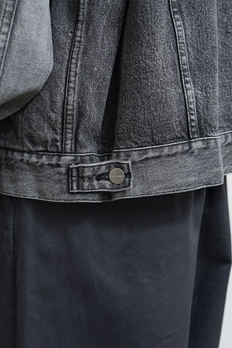 Graphpaper(グラフペーパー) Selvage Denim Trucker Jacket -LIGHT FADE- セルヴィッチデニムトラッカージャケット ライトフェイド GU261-20055LB