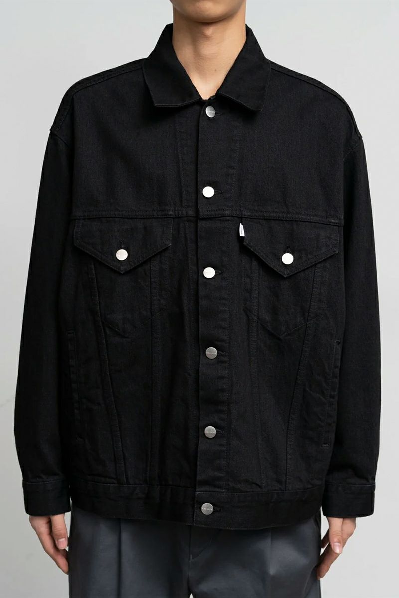 Graphpaper(グラフペーパー) Selvage Denim Trucker Jacket セルヴィッチデニムトラッカージャケット GU261-20055RB