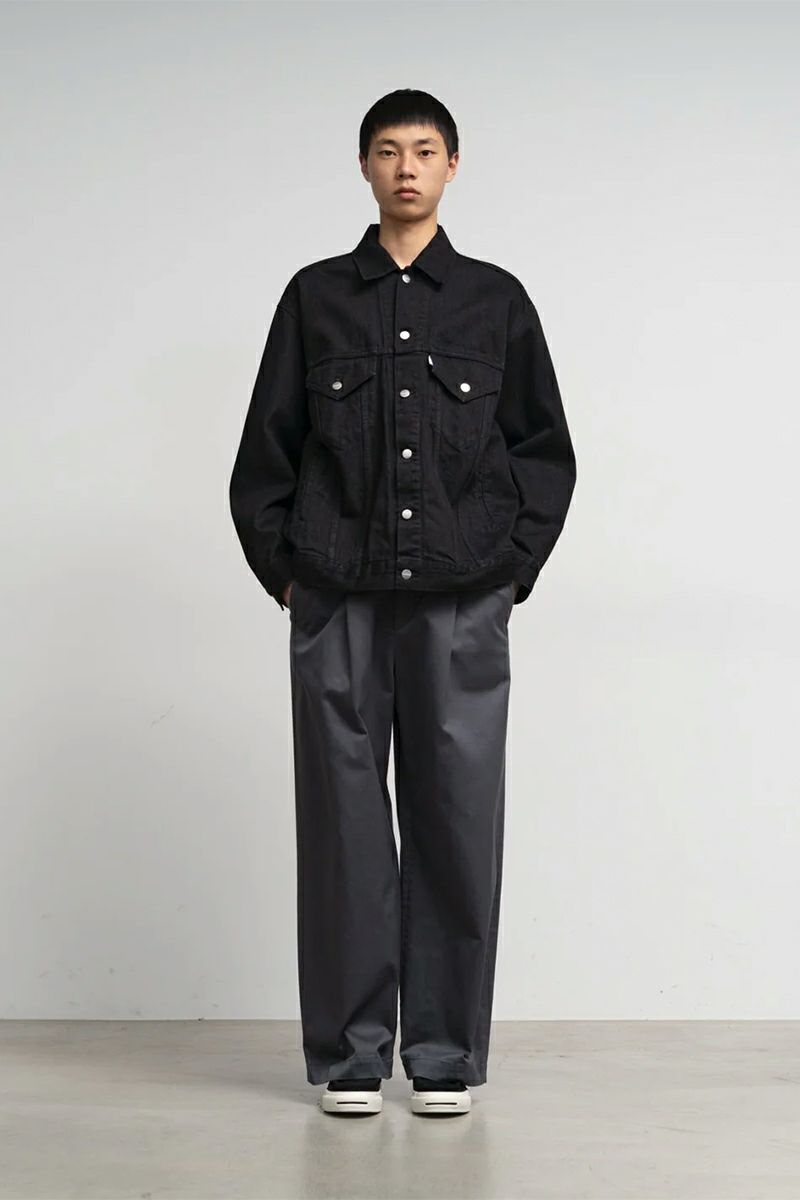 Graphpaper(グラフペーパー) Selvage Denim Trucker Jacket セルヴィッチデニムトラッカージャケット GU261-20055RB
