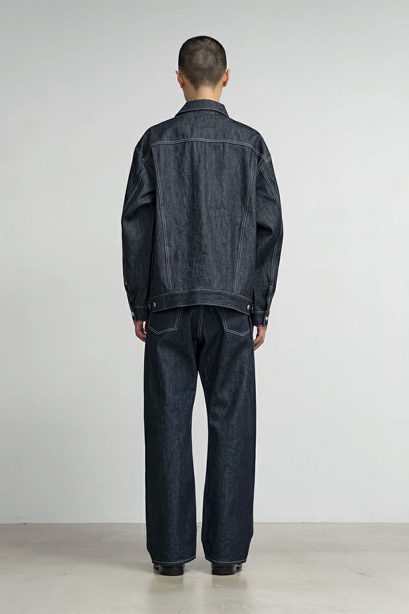 Graphpaper(グラフペーパー) Selvage Denim Trucker Jacket セルヴィッチデニムトラッカージャケット GU261-20055RB