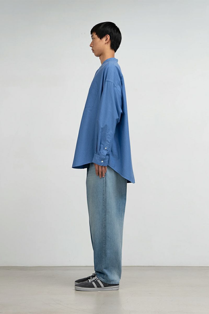 Graphpaper(グラフペーパー) Selvage Denim Two Tuck Pants -LIGHT FADE- セルビッチデニム ツータックパンツ ライトフェイド GU261-40061LB
