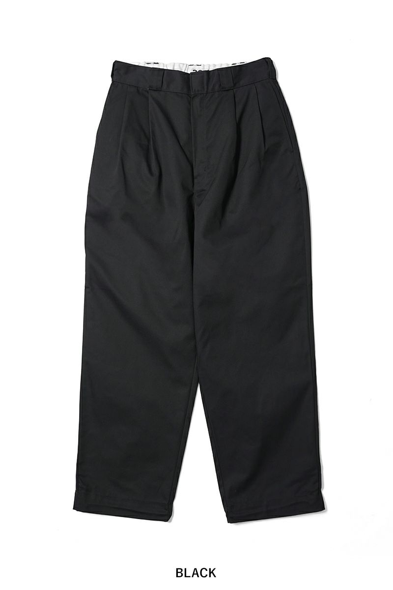 N.HOOLYWOOD COMPILE(エヌハリウッドコンパイル) × Dickies(ディッキーズ) 2TUCKS TROUSERS ツータックトラウザース 2261-CP40-029