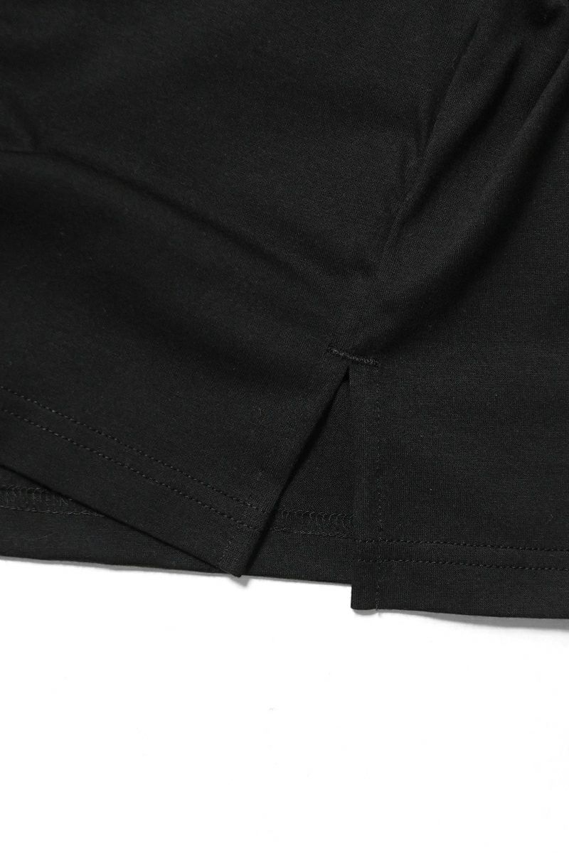DAIRIKU(ダイリク) "Benjamin" Button Skipper Tee ベンジャミン ボタンボーダースキッパーTシャツ 26SS C5