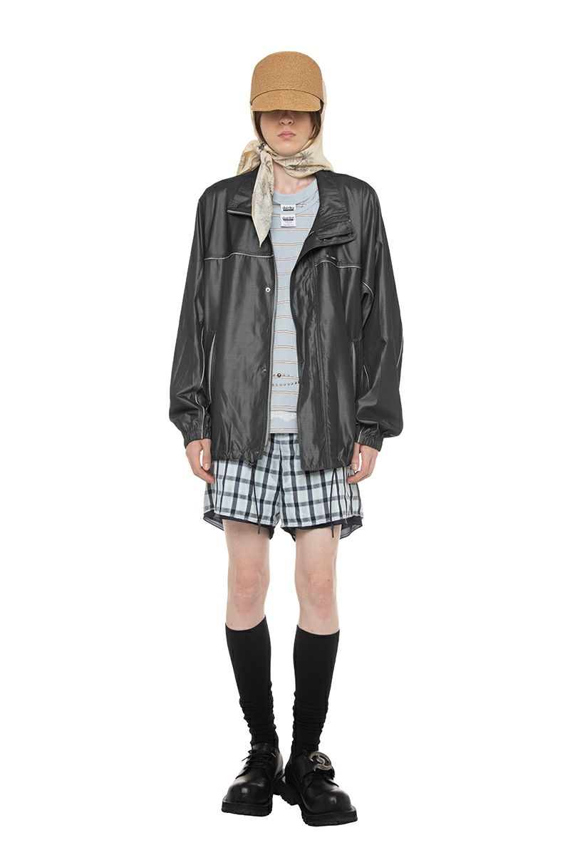 DAIRIKU(ダイリク) "Tom" Silk-PE Wind Breaker トム シルクポリエステルウインドブレーカー 26SS J3