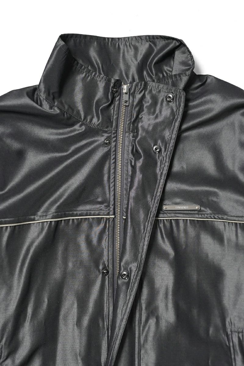 DAIRIKU(ダイリク) "Tom" Silk-PE Wind Breaker トム シルクポリエステルウインドブレーカー 26SS J3