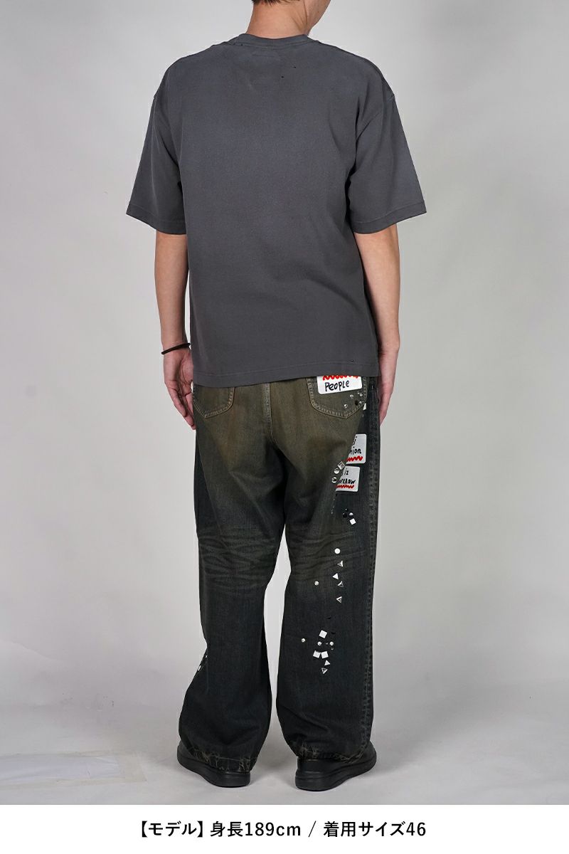 Maison MIHARA YASUHIRO(メゾン ミハラヤスヒロ) Kids Doodle Printed T-shirt キッズドゥードゥルプリントTシャツ J16TS831