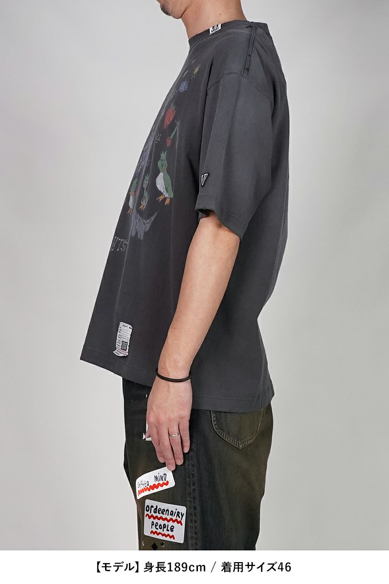 Maison MIHARA YASUHIRO(メゾン ミハラヤスヒロ) Kids Doodle Printed T-shirt キッズドゥードゥルプリントTシャツ J16TS831