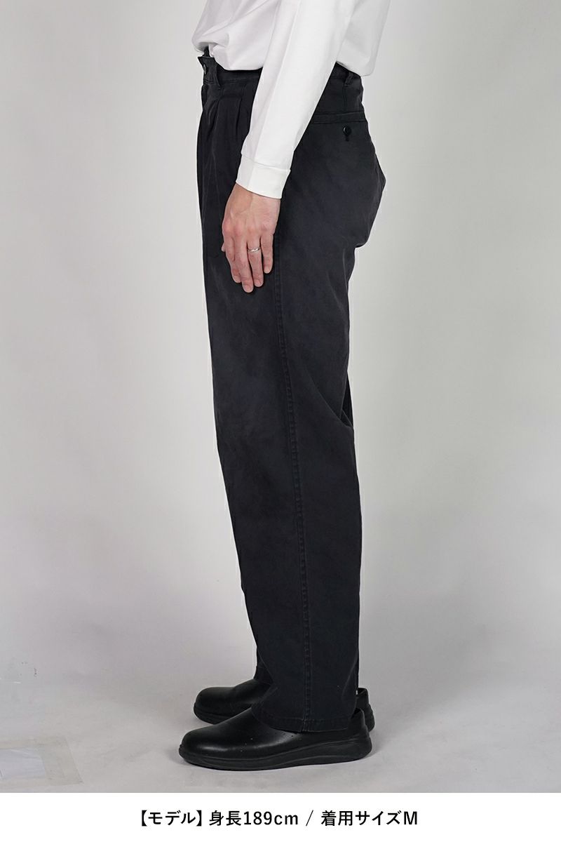 KAMIYA(カミヤ) Linen Wide Slacks リネンワイドスラックス G16PT018