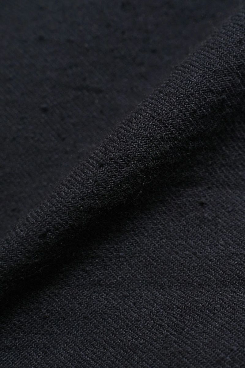 KAMIYA(カミヤ) Ash Fade Drawstring Cuff Shirt アッシュフェードドローストリングカットシャツ G16SH049