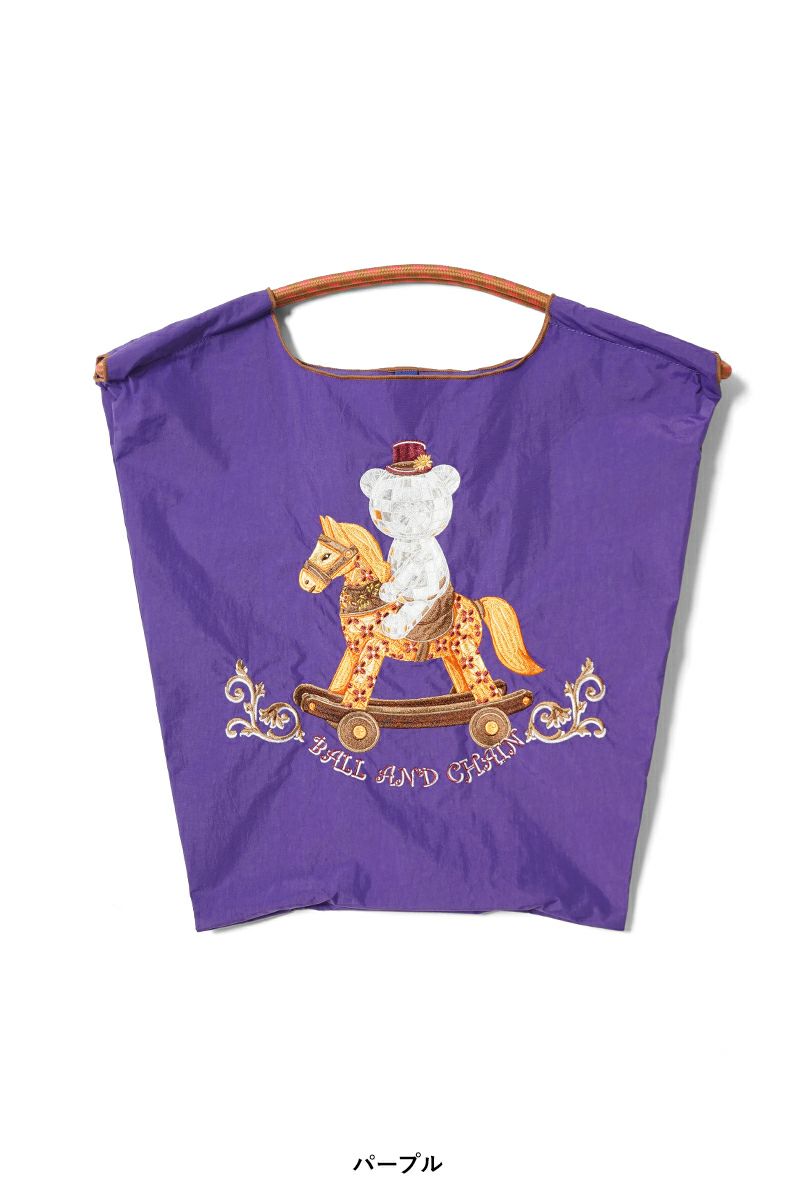 Ball & Chain(ボールアンドチェーン) ROCKING HORSE(M) ロッキングホース(M) ショッピングバック トートバッグ 301076