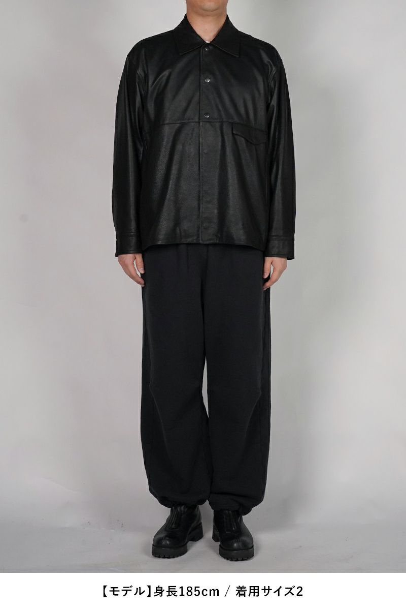 NTN(エヌティーエヌ) ASCENT LEATHER SHIRT アセントレザーシャツ N006-047130