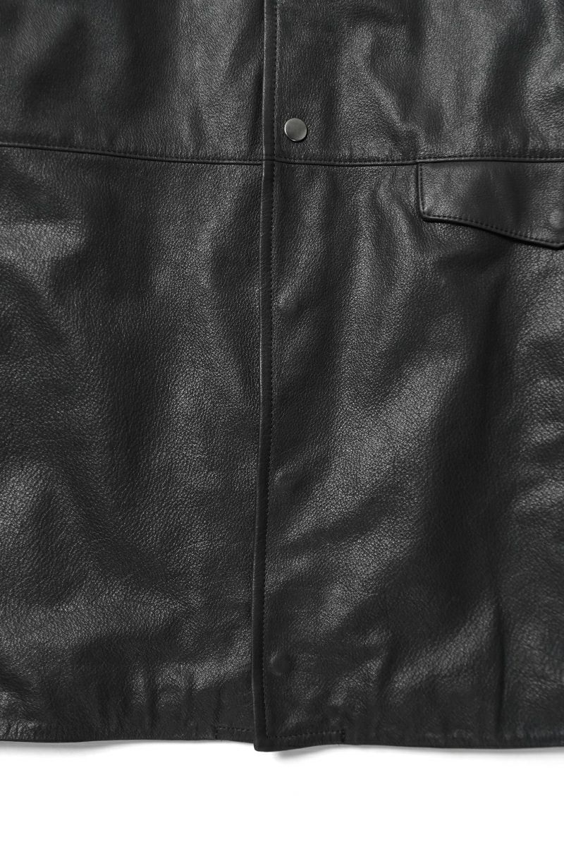 NTN(エヌティーエヌ) ASCENT LEATHER SHIRT アセントレザーシャツ N006-047130