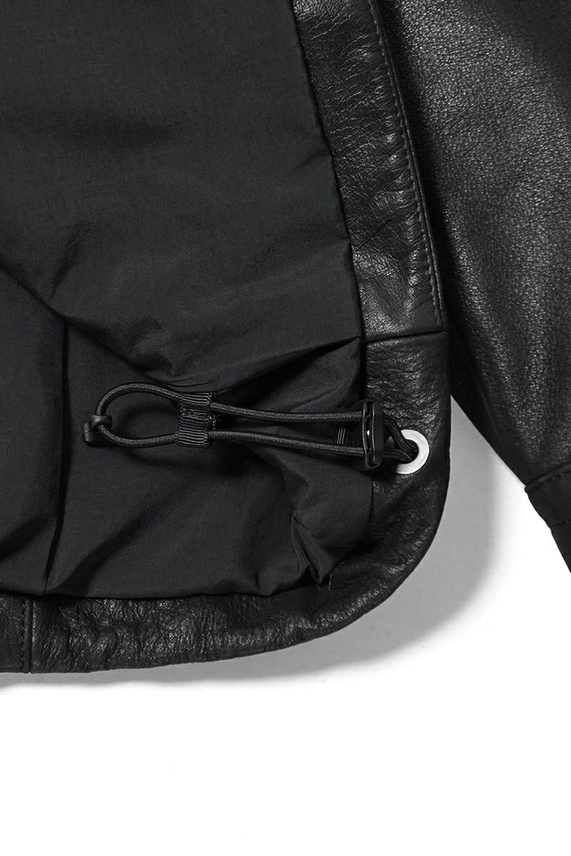 NTN(エヌティーエヌ) ASCENT LEATHER SHIRT アセントレザーシャツ N006-047130