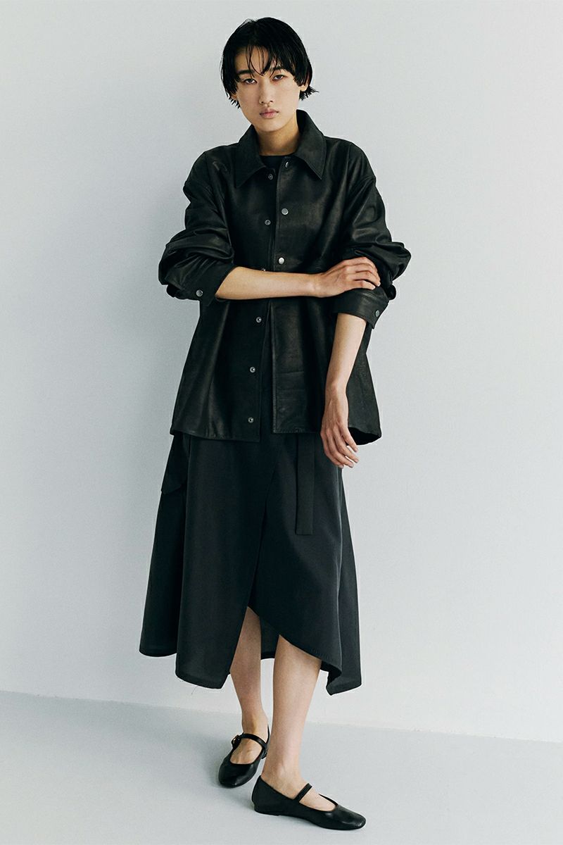 NTN(エヌティーエヌ) ASCENT LEATHER SHIRT アセントレザーシャツ N006-047130