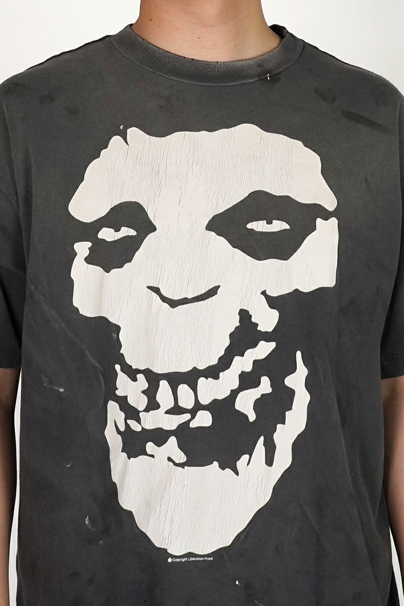 SAINT Mxxxxxx(セントマイケル) SM-MK8-0000-C49 / BAPE_SS T-SHIRT ALWAYS LOVE / BLACK ベイシングエイプTシャツ
