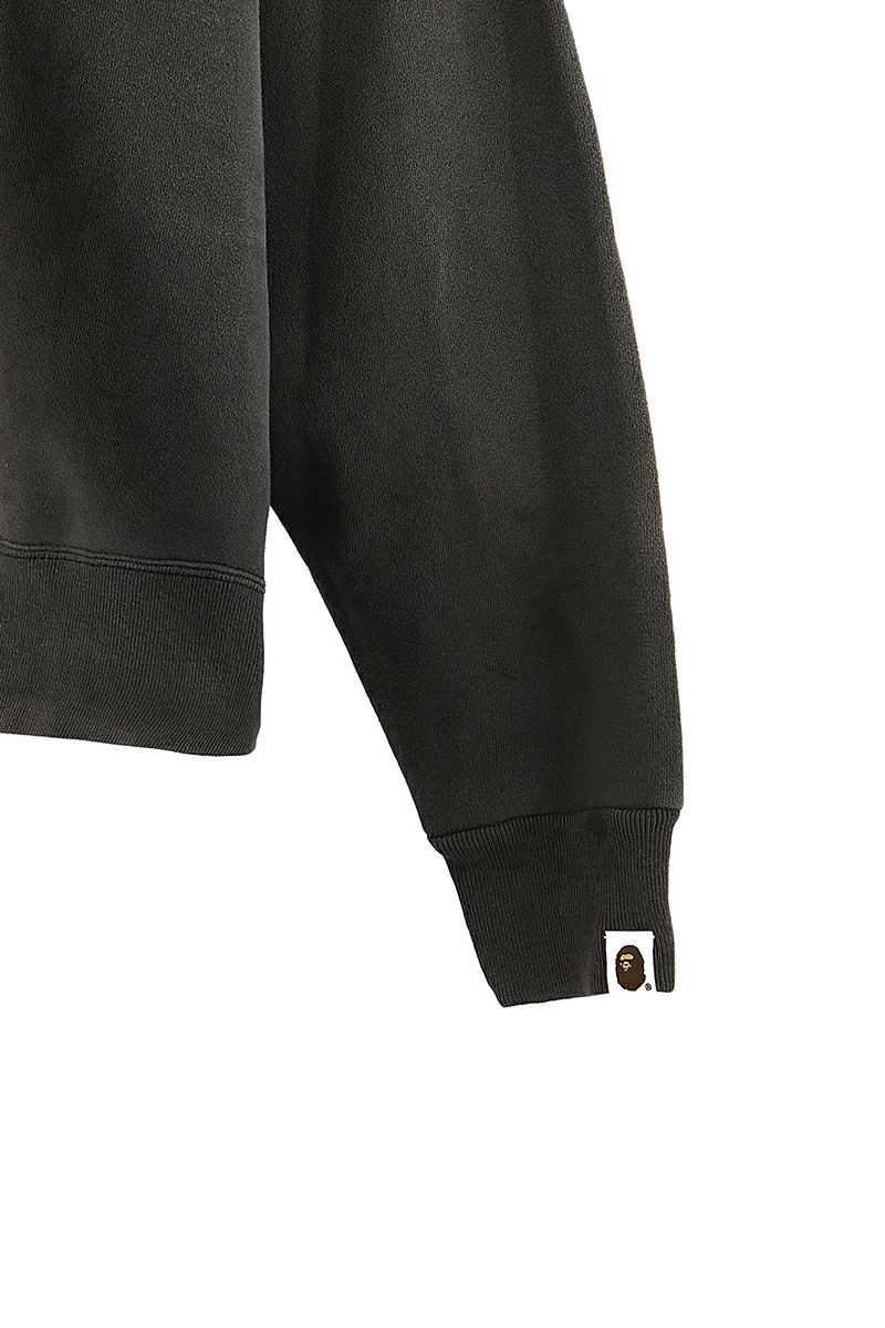 SAINT Mxxxxxx(セントマイケル) SM-MK8-0000-C52 / BAPE_ZIP CARDIGAN / CHARCOAL ベイシングエイプジップカーディガン