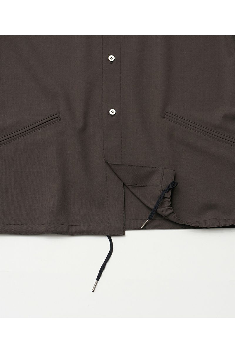 ANOTHER OFFICE(アナザーオフィス) Tropical-Wool Coach Jacket トロピカルウールコーチジャケット AOFSSH003